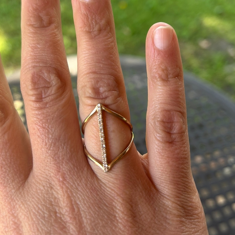 Diamond Studded Ring